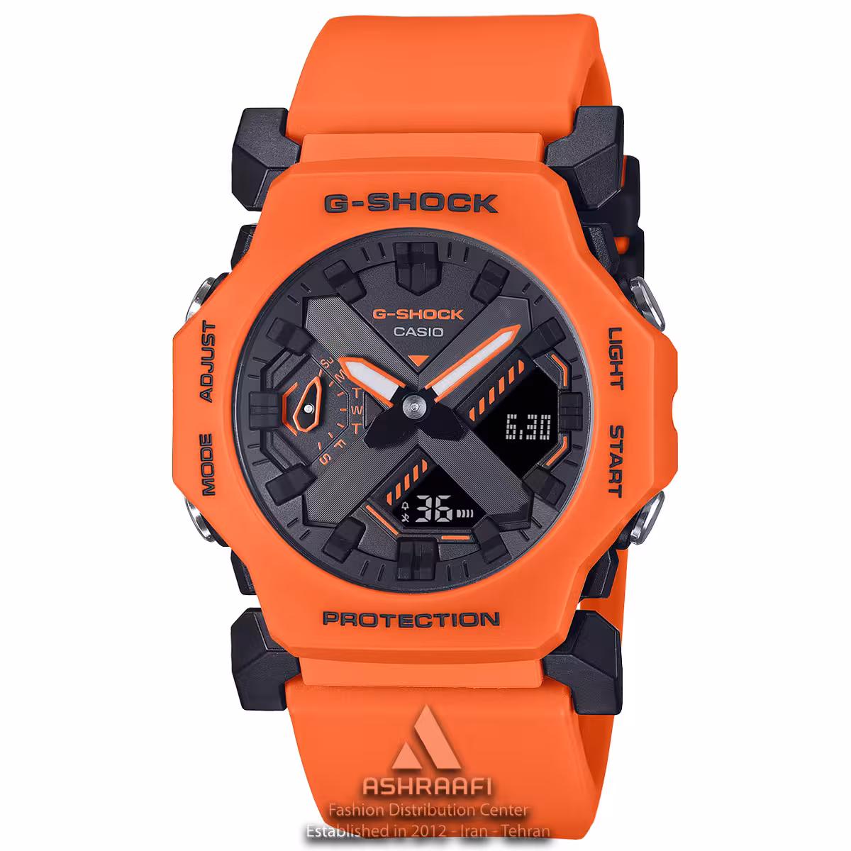 ساعت جی شاک نارنجی Casio G-Shock GA-2300HS-O