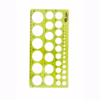 شابلون دایره 39 خفره فابل