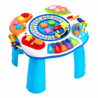 میز آموزش پیانو و قطار الفبا Letter train And Piano Activity Table