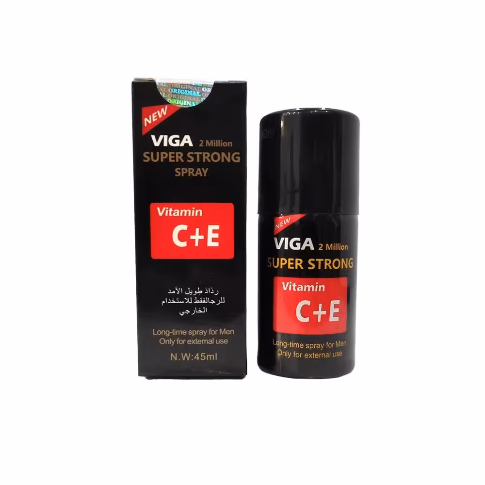 اسپری فوق تاخیری ویگا دوز 2 میلیون اصل آلمان حاوی ویتامین E و C