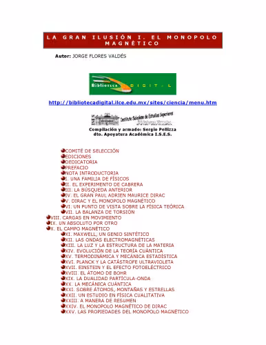 خرید و دانلود نسخه کامل کتاب La gran ilusion, I. El monopolo magnetico (ciencia) (Spanish Edition)