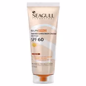ضد آفتاب SPF 60 فاقد چربی برنزه سی گل