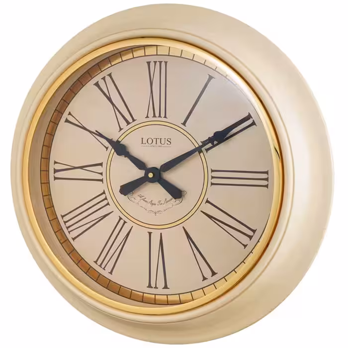 ساعت ديواری چوبی لوتوس کد محصول: W-8032-HALLENBURG