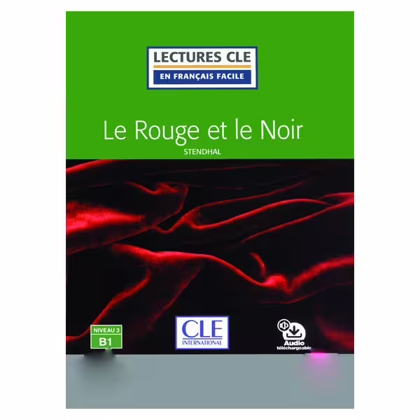 کتاب داستان کوتاه فرانسوی سطح le rouge et le noir Niveau 3 B1