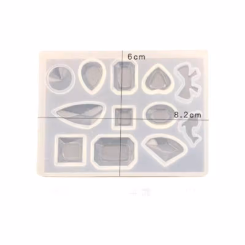 قالب سیلیکونی وارداتی شیت نگین 6 در 8 سانت