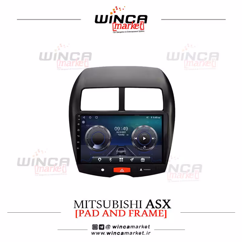 مانیتور میتسوبیشی ای اس ایکس(asx) رم 4 حافظه 32 سری TS855-5G FLYDYT محصول وینکا