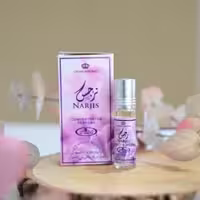 عطر گل نرگس برند الرحاب حجم 6میل ساخت کشور امارات