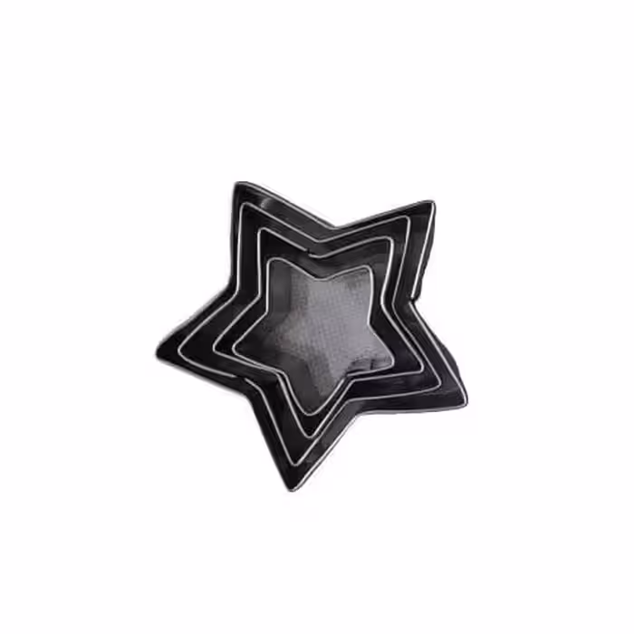 کاتر شیرینی پزی ستاره ای 4 عددی