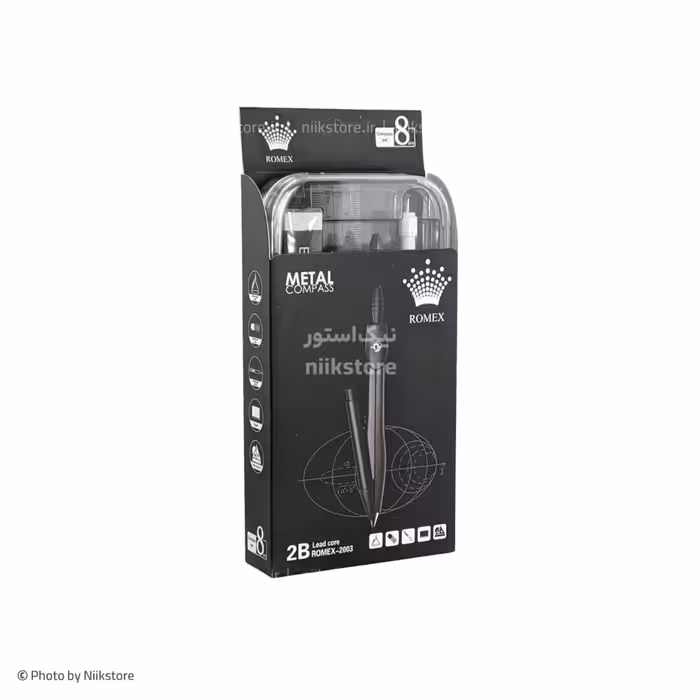 ست پرگار 8تیکه کلاسیک رومکس کد 2003