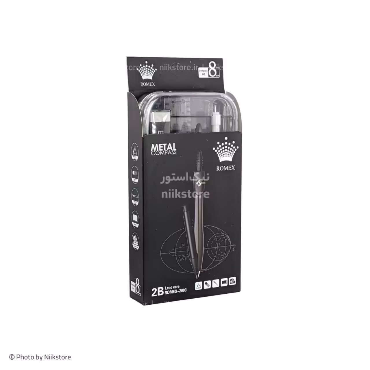 ست پرگار 8تیکه کلاسیک رومکس کد 2003