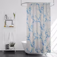 پرده حمام پیسو مدل BZ-57 سایز 180×200 سانتی متر