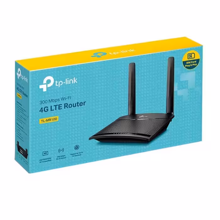 مودم سیم کارت خور بی سیم 4G تی پی-لینک مدل TL-MR100