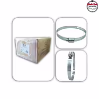 بست شلنگ فلزی سایز 115/135 | "5.1/2 برند اچ کا (HK)