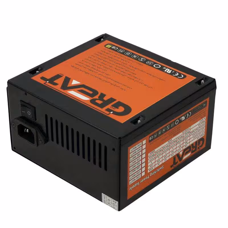 منبع تغذیه کامپیوتر گریت مدل GR280W کد586 | کالا مکس