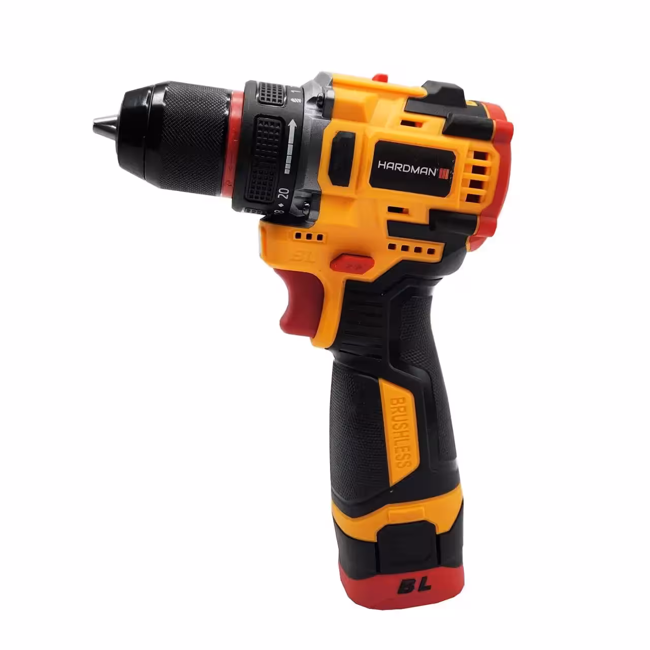 دریل پیچ گوشتی شارژی صنعتی براشلس هاردمن