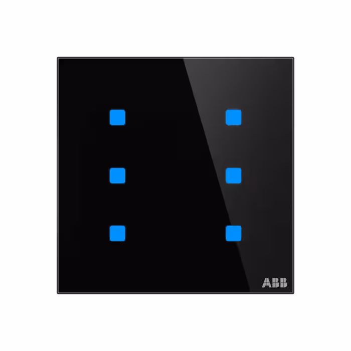 کلید لمسی 6 پل ABB مدل TACTEO کد TB/U6.5.1-CG