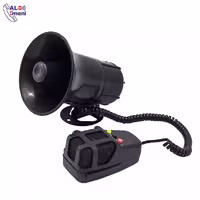 آژیر و بلندگو میکروفن دار مدل KSY | آژیر پلیسی میکروفن دار