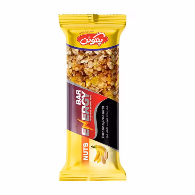 انرژی بار موز و بادام پنگوئن 35 گرمی