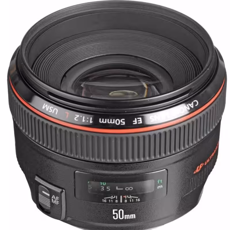 لنز کانن Canon EF 50mm f/1.2L USM