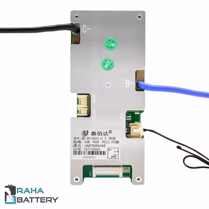 BMS هوشمند باتری لیتیوم (Li-ion) 6 سل 40A آمپر 3.7V