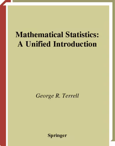خرید و دانلود نسخه کامل کتاب Mathematical Statistics: A Unified Introduction
