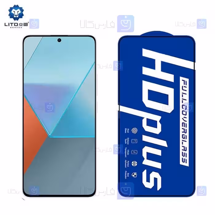 خرید گلس فول نوت 13 پرو 5G مدل HD Plus | فارس کالا