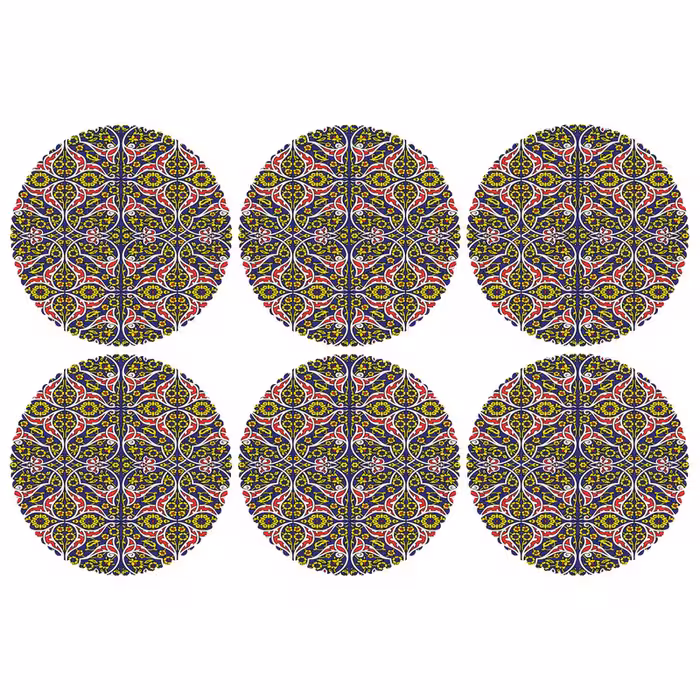 زیربشقابی مدل U2-42441 بسته 6 عددی | کالا مکس