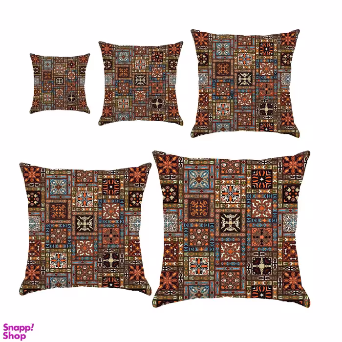 کوسن مدل S5-10532 مجموعه 5 عددی چند رنگ