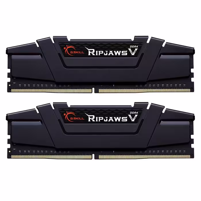 رم کامپیوتر RAM جی اسکیل دو کاناله مدل RipjawsV DDR4 4266MHz CL19 Dual ظرفیت 32 گیگابایت