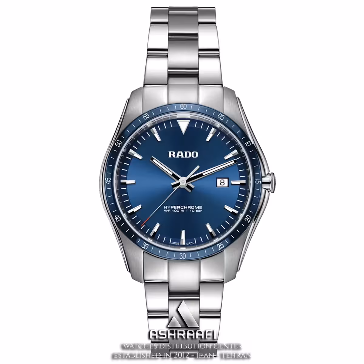 ساعت رادو صفحه آبی Rado HyperChrome 658.0115 B5