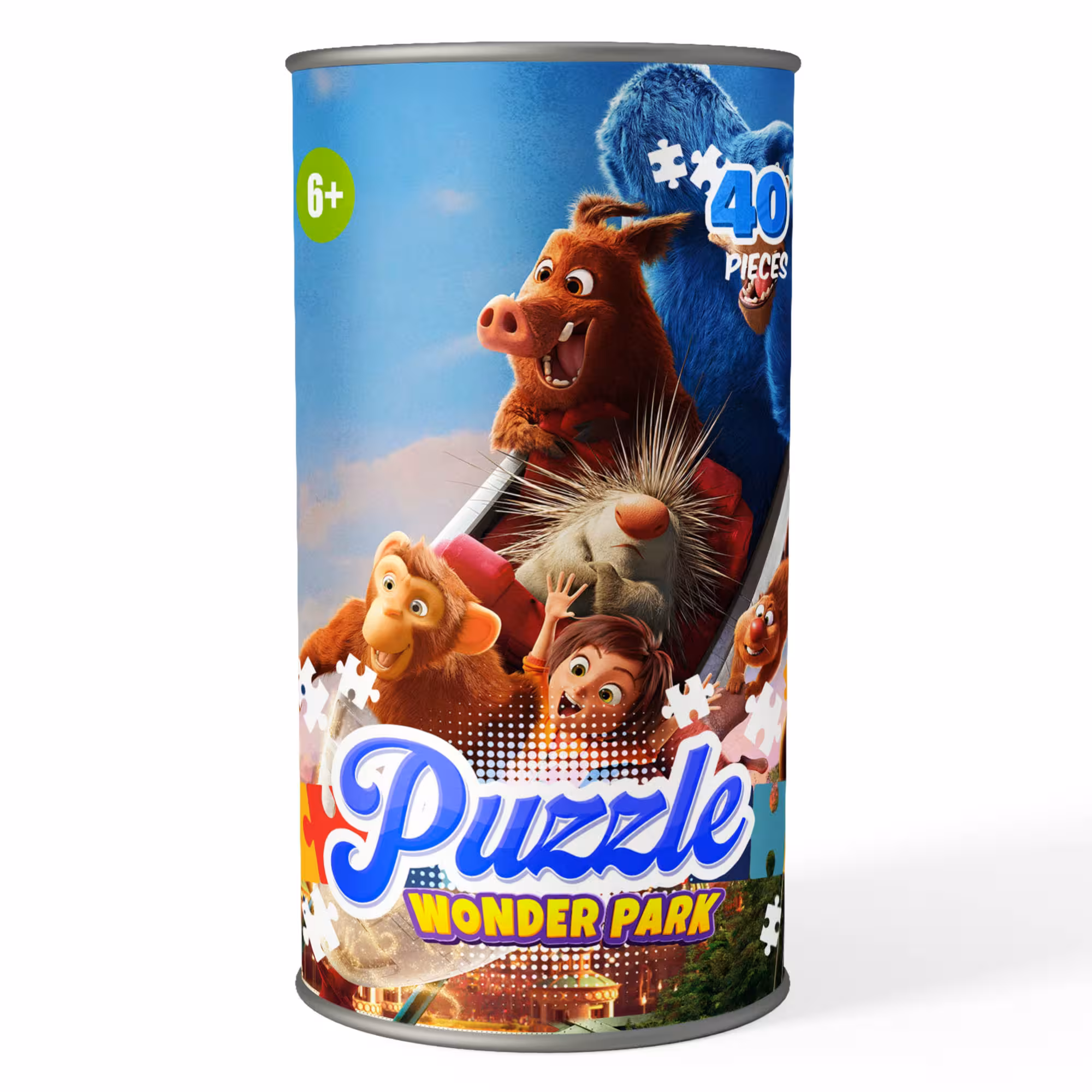 پازل 40 تکه کارتون پارک عجایب