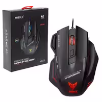 ماوس مخصوص بازی سیم دار هیسکا مدل HX-MOG310