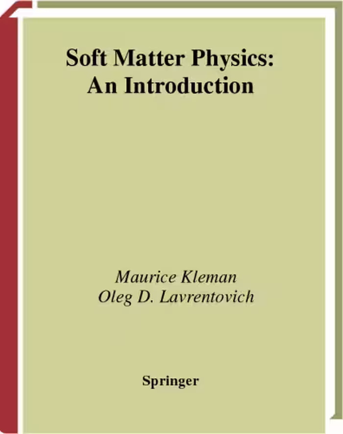 خرید و دانلود نسخه کامل کتاب Soft Matter Physics: An Introduction