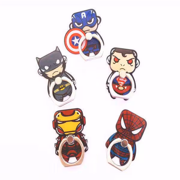 هولدر انگشتی  طرح قهرمانان کارتنی Mobile Heroes Ring Holder