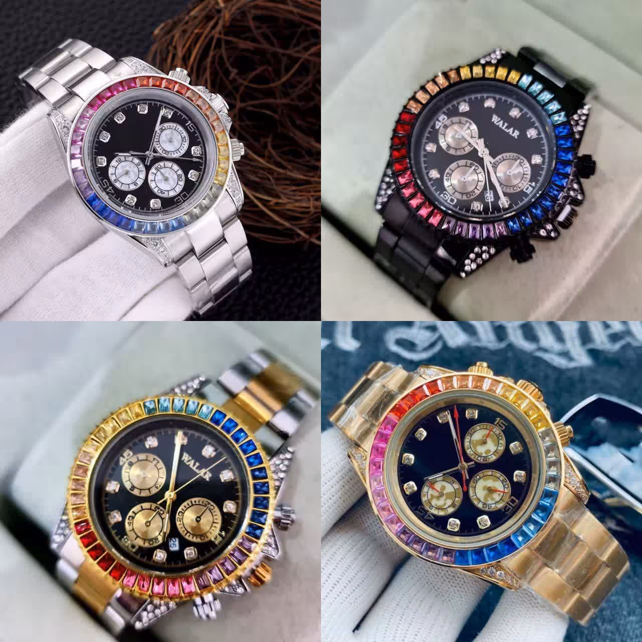 ساعت والار طرح سه موتوره