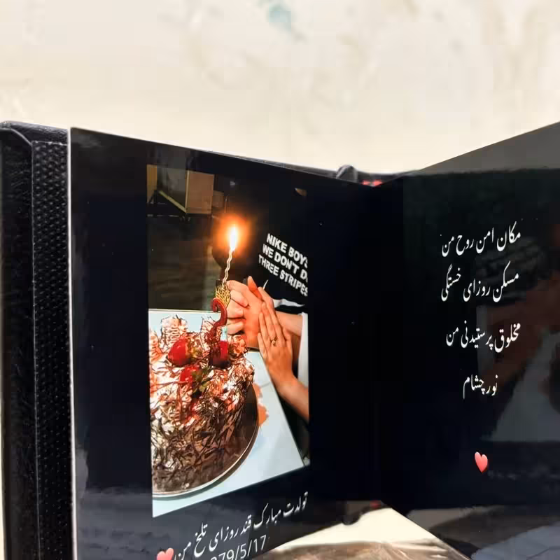 مینی آلشاسی موزیکال هدیه خاص و ماندگار برای سالگرد،تولد،آشنایی