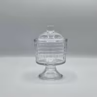شکلات خوری کوچک پایه دار بلور 333202B