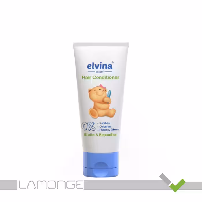 نرم کننده موی سر کودک الوینا حجم 200 میلی لیتر