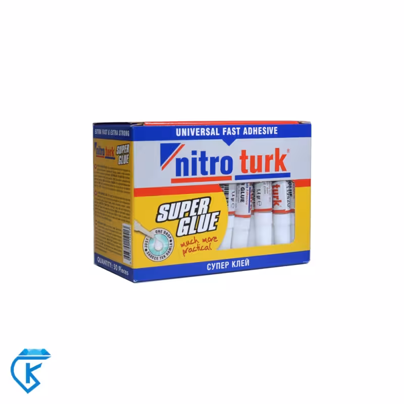 چسب قطره ای مدادی 50 عددی نیتروترک nitro turk