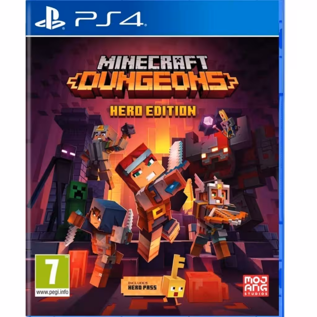 بازی Minecraft Dungeons Hero Edition برای PS4