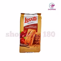 کیک کوکی لاویتا با مغز آلبالو وانیل