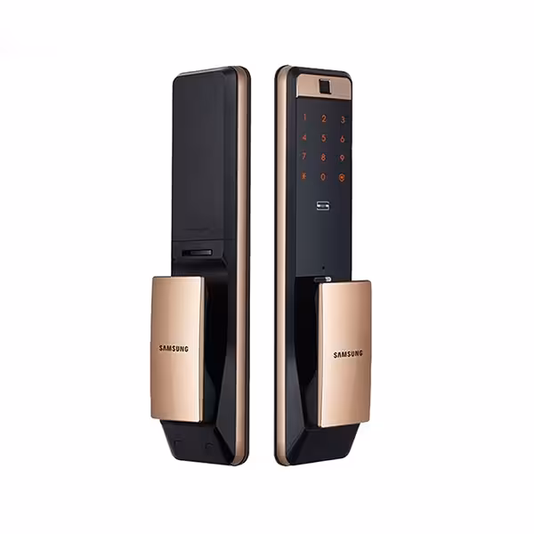 قفل دیجیتال سامسونگ مدل DP607 طلایی