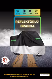 چادر موتورسیکلت خاکستری YAMAHA X MAX 250 ABS BACKBAG REFLECTOR مشکی AutoEN