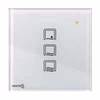 کلید لمسی هوشمند کولر آبی Zigbee نستک سری INNOVA کد NE5AC01XG1