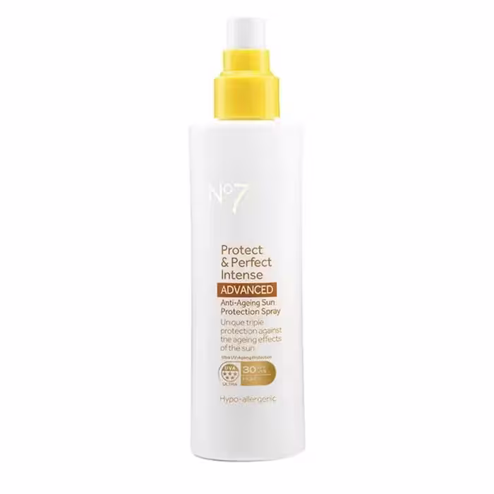 قیمت و خرید اسپری ضد آفتاب نامبر سون مدل Protect &amp; Perfect Intense ADVANCED Anti-Ageing Sun Protection Spray SPF 30 200ml اورجینال