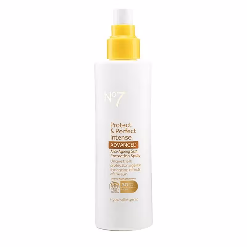 قیمت و خرید اسپری ضد آفتاب نامبر سون مدل Protect &amp; Perfect Intense ADVANCED Anti-Ageing Sun Protection Spray SPF 30 200ml اورجینال