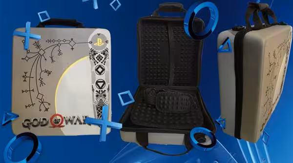 کیف ضد ضربه PS4 PRO طرح God of War