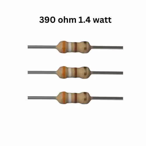 مقاومت 390 اهم 1/4 وات