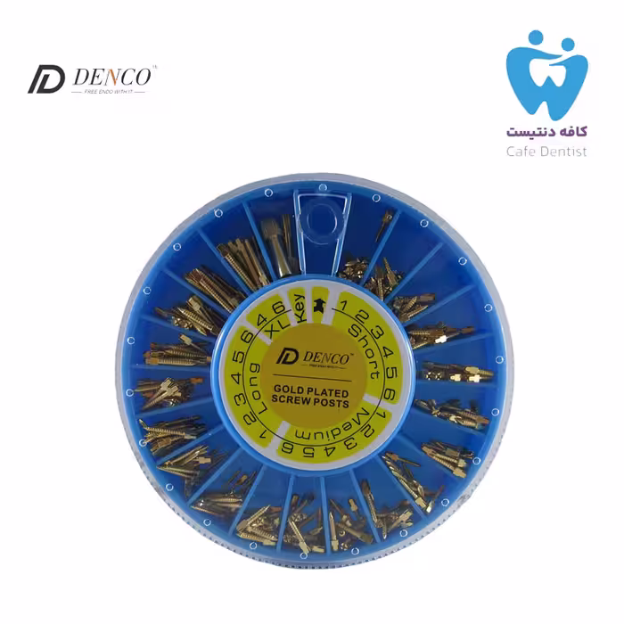پین برنجی آسورت دنکو - Gold Plated Screw Post Denco