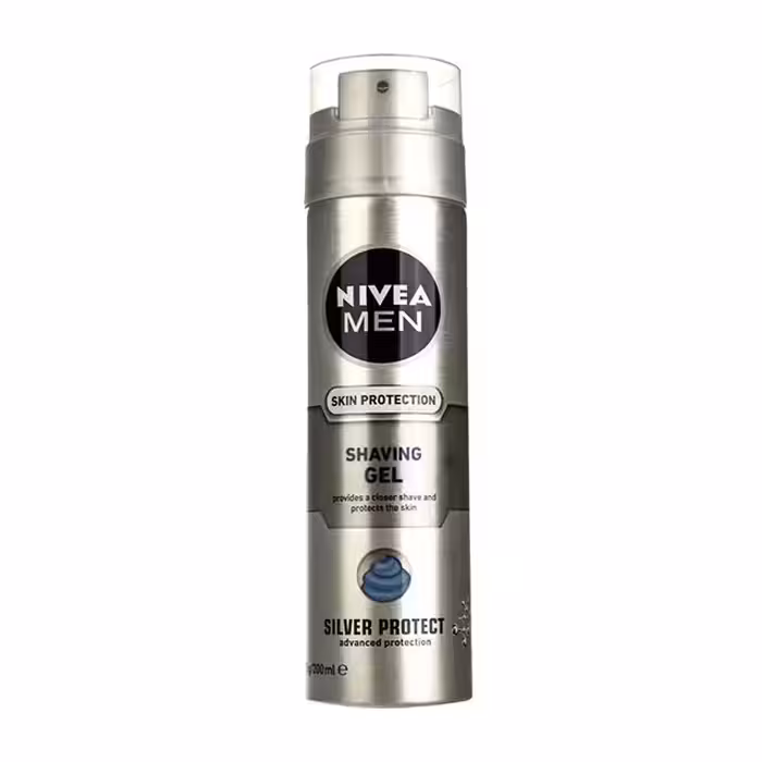 ژل اصلاح مردانه مدل Silver Protect نیوا 200 میلی لیتری